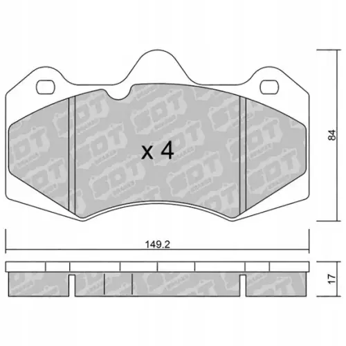 Ekspresowa dostawa GALFER/SDT 2192100 klocki hamulcowe