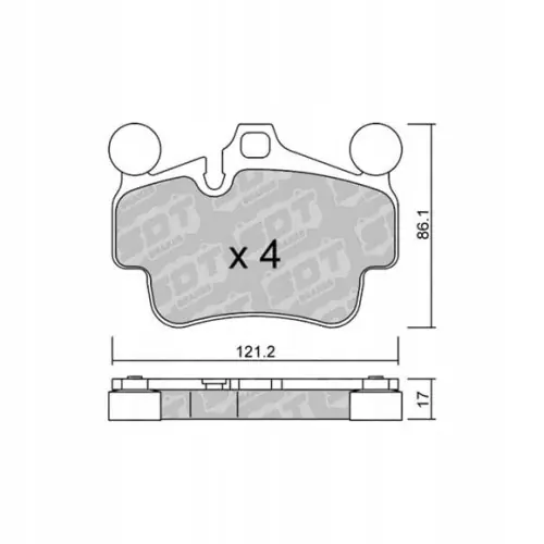 Kup teraz GALFER/SDT 2194301 klocki hamulcowe