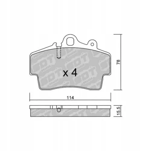 GALFER/SDT 2194400 klocki hamulcowe Ostatnia szansa