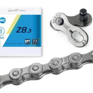 Łańcuch KMC Z8 EPT antykorozyjny, 114 ogniw, 7,3 mm, 6/7/8-rzędowy Kup teraz
