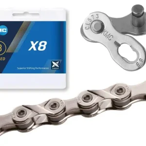Łańcuch KMC X8 srebrny 6/7/8 rzędowy (X8.99) Oferta
