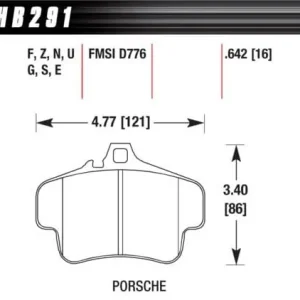 HB291U.642 HAWK Performance DTC-70 Klocki hamulcowe Najlepsza cena