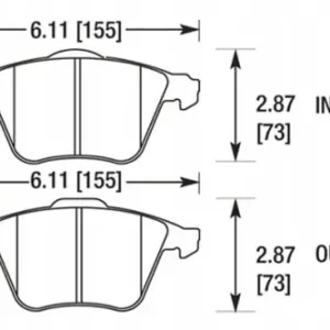 Kup teraz HB549F.702 Performance HPS Klocki hamulcowe (kpl.)