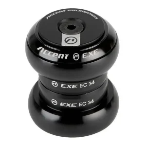 Stery ahead HST-EXE 1-1/8" łożyska maszynowe czarne Nowość