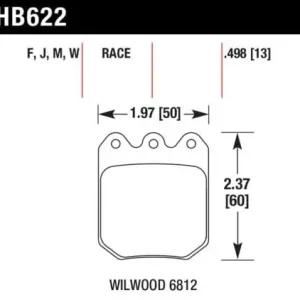 HB622W.490 HAWK Performance DTC-30 Klocki hamulcowe Kup teraz