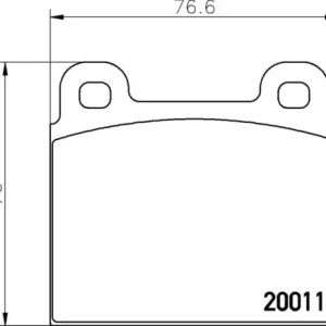 Szybka dostawa MDB1005 F4R 18.00 MINTEX KLOCKI HAMULCOWE