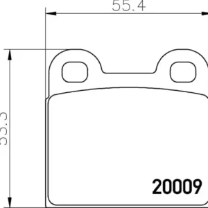 Zwrot pieniędzy MDB1012 M1166 MINTEX KLOCKI HAMULCOWE