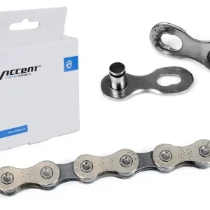 Niska cena Łańcuch Accent AC-902 9-rzędowy srebrno-szary