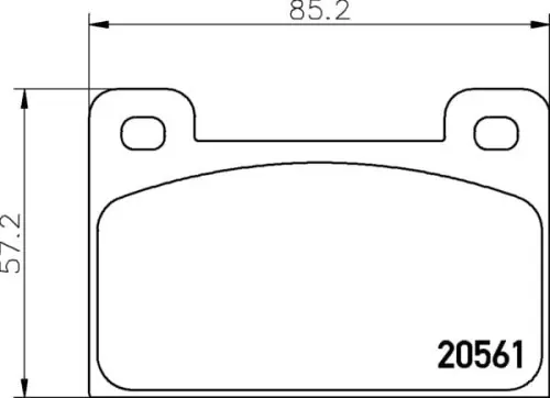 MDB1165 F4R 15.00 MINTEX KLOCKI HAMULCOWE Promocja
