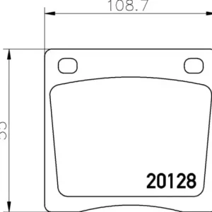 MDB1107 F6R 14.80MINTEX KLOCKI HAMULCOWE Oferta