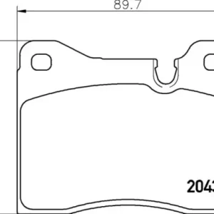 Rabat MDB1115 F4R 15.00MINTEX KLOCKI HAMULCOWE