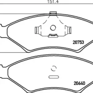 MDB1175 F4R 18.00 MINTEX KLOCKI HAMULCOWE Bezpieczna płatność