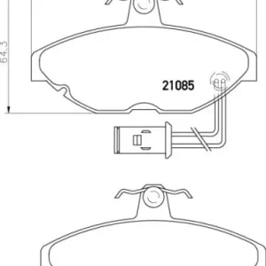 MDB1224 M1166 MINTEX KLOCKI HAMULCOWE Kup teraz