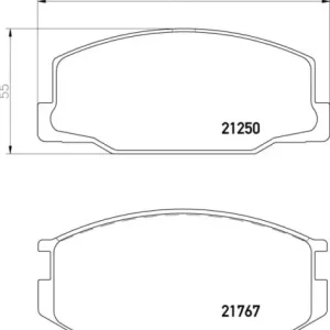 MDB1226 M1166 MINTEX KLOCKI HAMULCOWE Szybka dostawa