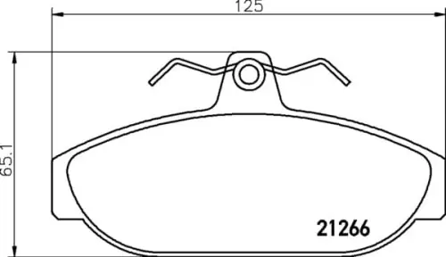 Promocja MDB1229 M1155 MINTEX KLOCKI HAMULCOWE