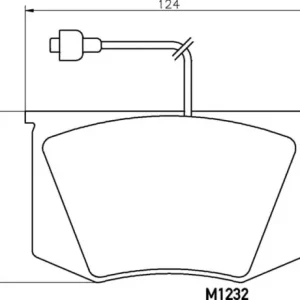 Zwrot pieniędzy MDB1232 M1155 MINTEX KLOCKI HAMULCOWE