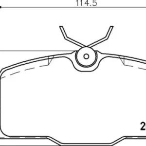 MDB1263 M1155 MINTEX KLOCKI HAMULCOWE Zamów teraz