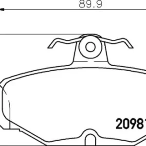 MDB1287 F4R 13.75 MINTEX KLOCKI HAMULCOWE Zamów teraz