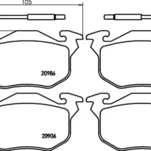Kup teraz MDB1291 M1144 MINTEX KLOCKI HAMULCOWE
