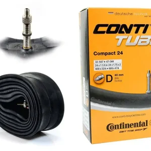 Oferta limitowana Dętka Continental Compact 24'' x 1.25'' - 1.75'' wentyl dunlop 40 mm
