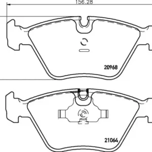MDB1393 F4R 20.30 MINTEX KLOCKI HAMULCOWE Nowość