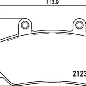 Tylko dziś MDB1415 M1144 MINTEX KLOCKI HAMULCOWE