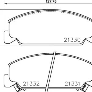 Promocja MDB1431 M1155 MINTEX KLOCKI HAMULCOWE
