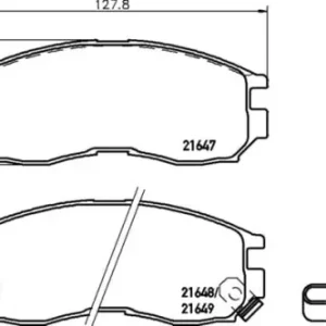 MDB1509 F6R 15.75 MINTEX KLOCKI HAMULCOWE Zamów teraz