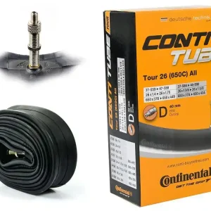 Nowość Dętka Continental Tour 26 All 26" oraz 27.5" x 1.4'' - 1.75'' wentyl dunlop 40 mm