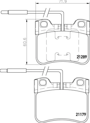 Ostatnia szansa MDB1483 M1166 MINTEX KLOCKI HAMULCOWE