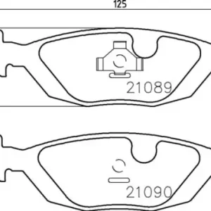 MDB1549 M1144 MINTEX KLOCKI HAMULCOWE Szybka dostawa