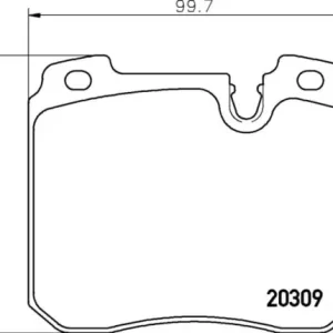 Promocja MDB1550 M1155 MINTEX KLOCKI HAMULCOWE
