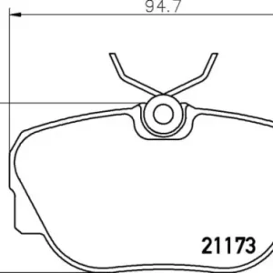 MDB1583 M1144 MINTEX KLOCKI HAMULCOWE Tylko dziś