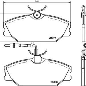 MDB1613 M1166 MINTEX KLOCKI HAMULCOWE Oferta