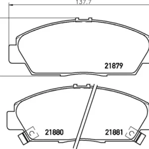 Oferta MDB1635 M1144 MINTEX KLOCKI HAMULCOWE
