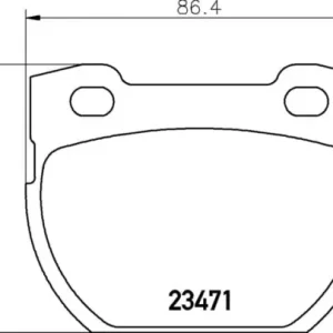 MDB1645 M1166 MINTEX KLOCKI HAMULCOWE Bezpieczna płatność