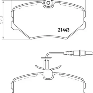 Zwrot pieniędzy MDB1652 M1144 MINTEX KLOCKI HAMULCOWE