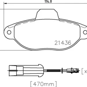MDB1666 M1166 MINTEX KLOCKI HAMULCOWE Niska cena