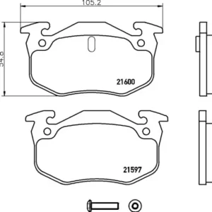 MDB1677 M1144 MINTEX KLOCKI HAMULCOWE Szybka dostawa
