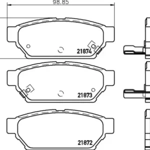 MDB1691 M1166 MINTEX KLOCKI HAMULCOWE Zwrot pieniędzy