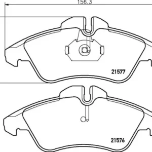 Ostatnia szansa MDB1739 M1144 MINTEX KLOCKI HAMULCOWE