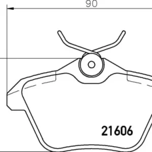 MDB1742 M1155 MINTEX KLOCKI HAMULCOWE Oferta limitowana