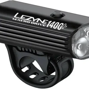 Premium Lampka przednia Lezyne Macro Drive+ 1400 lumenów, USB-C