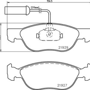 MDB1829 M1144 MINTEX KLOCKI HAMULCOWE Kup teraz