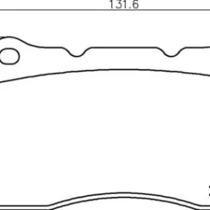 MDB1859 M1166 MINTEX KLOCKI HAMULCOWE Wyprzedaż