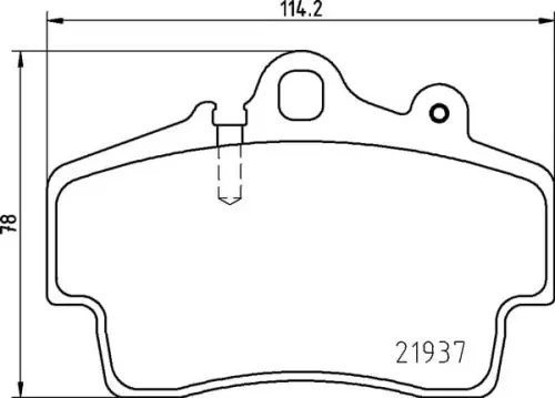 Rabat MDB1873 F6R 15.50 MINTEX KLOCKI HAMULCOWE