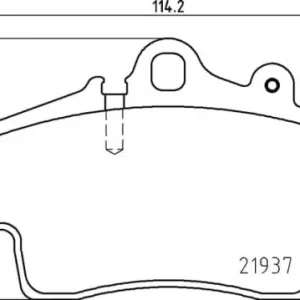 Oferta limitowana MDB1873 M1155 MINTEX KLOCKI HAMULCOWE