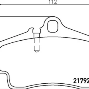 MDB1874 M1166 MINTEX KLOCKI HAMULCOWE Autentyczny