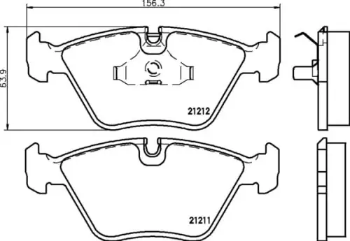 MDB1878 M1144 MINTEX KLOCKI HAMULCOWE Bezpieczna płatność