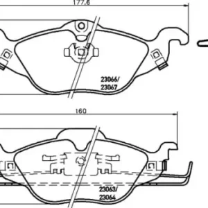 MDB1908 M1144 MINTEX KLOCKI HAMULCOWE Najlepsza cena